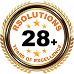 RSolutions 28th Anniversary Logo